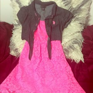 Casual cute girls dress